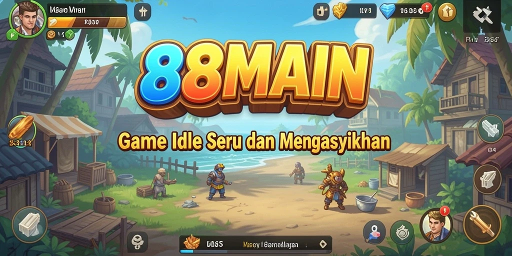 Tampilan gameplay 88MAIN yang seru dan menawan.
