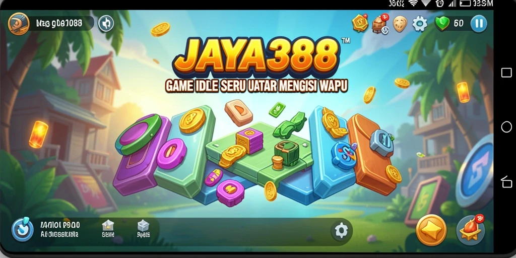 Tampilan gameplay JAYA388 dengan karakter yang berinteraksi dan tantangan menarik.